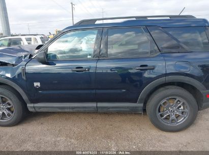 Lot #3054888167 2021 FORD BRONCO SPORT BIG BEND