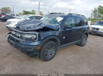 Lot #3054888167 2021 FORD BRONCO SPORT BIG BEND