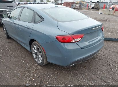 Lot #3035071299 2015 CHRYSLER 200 S