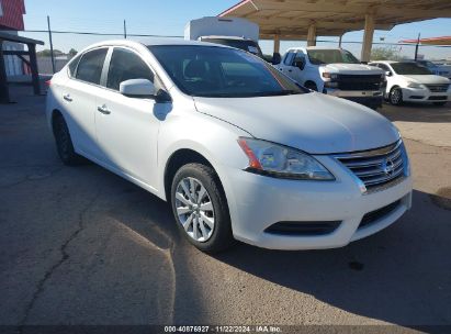 Lot #3053066633 2013 NISSAN SENTRA SV