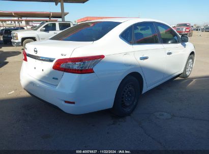 Lot #3053066633 2013 NISSAN SENTRA SV