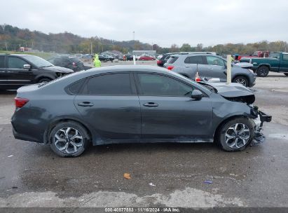 Lot #3053062841 2019 KIA FORTE LXS