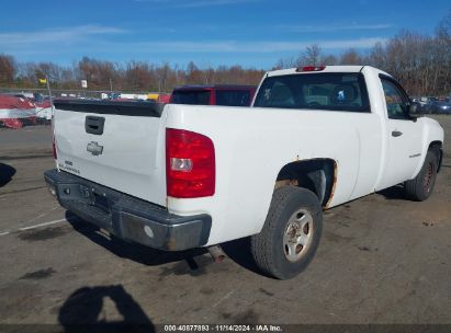 Lot #2990345868 2008 CHEVROLET SILVERADO 1500 WORK TRUCK