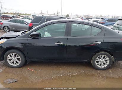 Lot #3035071248 2019 NISSAN VERSA 1.6 SV