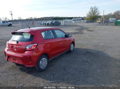 Lot #2992834504 2024 MITSUBISHI MIRAGE ES/LE