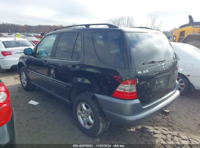 Lot #3034472732 1998 MERCEDES-BENZ ML 320 CLASSIC