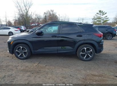 Lot #3037525544 2021 CHEVROLET TRAILBLAZER FWD RS