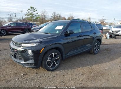 Lot #3037525544 2021 CHEVROLET TRAILBLAZER FWD RS