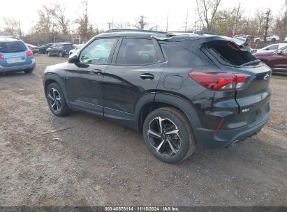 Lot #3037525544 2021 CHEVROLET TRAILBLAZER FWD RS