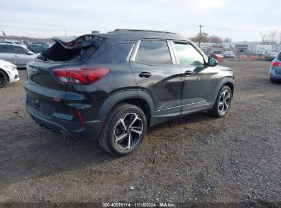 Lot #3037525544 2021 CHEVROLET TRAILBLAZER FWD RS