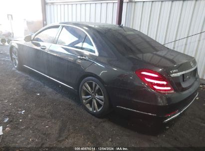 Lot #3035071237 2018 MERCEDES-BENZ S 560 4MATIC