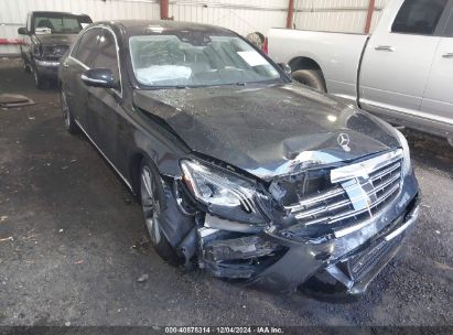 Lot #3035071237 2018 MERCEDES-BENZ S 560 4MATIC