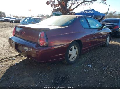 Lot #2992834501 2001 CHEVROLET MONTE CARLO SS