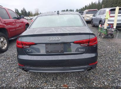 Lot #3035094254 2017 AUDI A4 2.0T PREMIUM