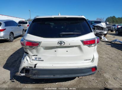 Lot #3035071207 2014 TOYOTA HIGHLANDER LIMITED V6