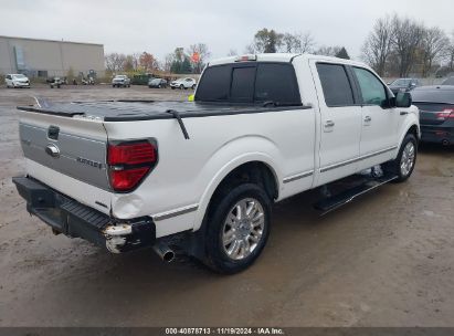 Lot #2992834487 2013 FORD F-150 PLATINUM