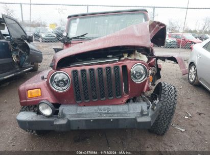 Lot #3035071190 2004 JEEP WRANGLER SAHARA