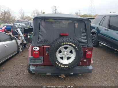 Lot #3035071190 2004 JEEP WRANGLER SAHARA