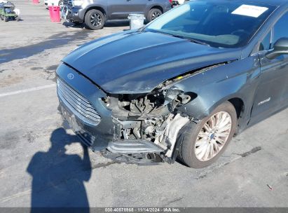 Lot #3035094252 2015 FORD FUSION HYBRID SE