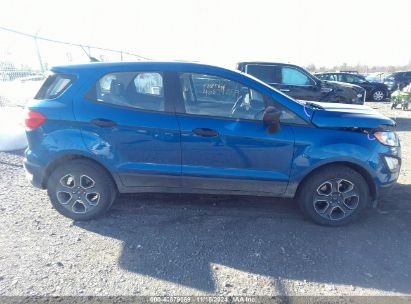 Lot #3007837611 2020 FORD ECOSPORT S