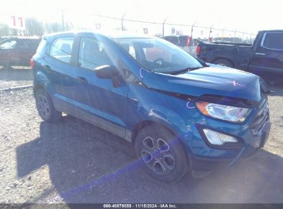 Lot #3007837611 2020 FORD ECOSPORT S