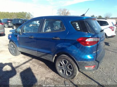 Lot #3007837611 2020 FORD ECOSPORT S