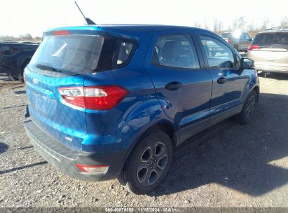 Lot #3007837611 2020 FORD ECOSPORT S