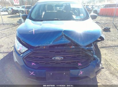 Lot #3007837611 2020 FORD ECOSPORT S