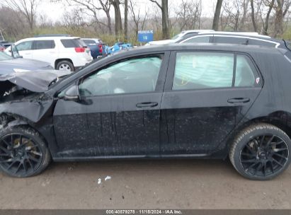 Lot #3035071175 2015 VOLKSWAGEN GOLF TDI SE 4-DOOR