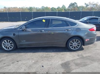 Lot #3037542889 2018 FORD FUSION ENERGI SE LUXURY