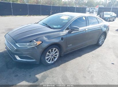 Lot #3037542889 2018 FORD FUSION ENERGI SE LUXURY