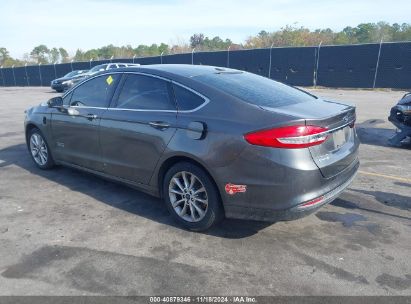 Lot #3037542889 2018 FORD FUSION ENERGI SE LUXURY