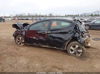 Lot #3035082820 2011 HYUNDAI ELANTRA GLS