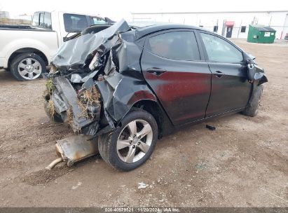 Lot #3035082820 2011 HYUNDAI ELANTRA GLS