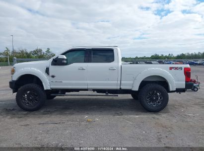 Lot #3037525538 2020 FORD F-250 LARIAT