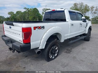 Lot #3037525538 2020 FORD F-250 LARIAT