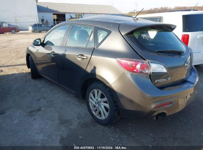 Lot #3035071159 2013 MAZDA MAZDA3 I TOURING