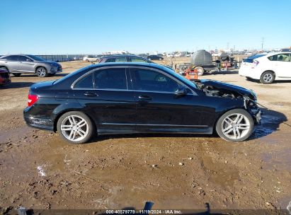 Lot #3049253779 2013 MERCEDES-BENZ C 250 LUXURY/SPORT