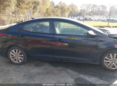 Lot #3035071052 2015 HYUNDAI ELANTRA SE