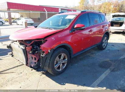 Lot #3035071321 2015 TOYOTA RAV4 XLE