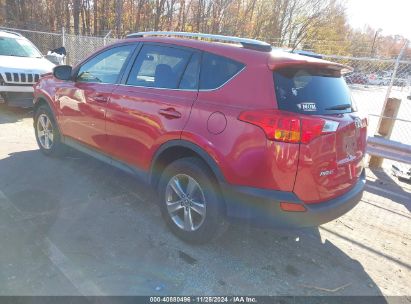 Lot #3035071321 2015 TOYOTA RAV4 XLE