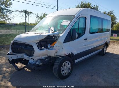 Lot #2992828666 2021 FORD TRANSIT-350 PASSENGER VAN XLT