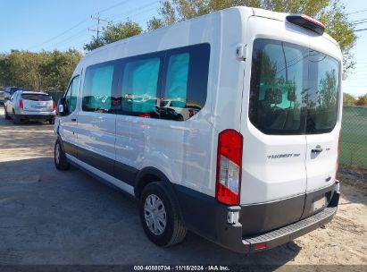 Lot #2992828666 2021 FORD TRANSIT-350 PASSENGER VAN XLT