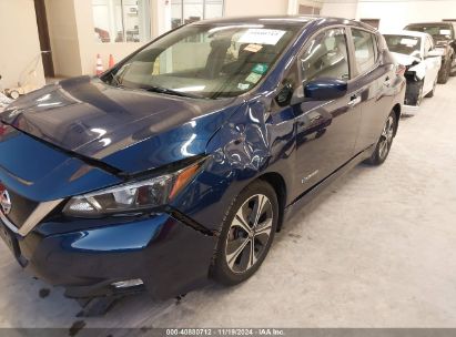 Lot #3053062818 2019 NISSAN LEAF SV