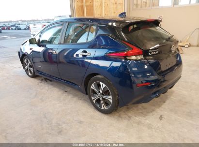 Lot #3053062818 2019 NISSAN LEAF SV