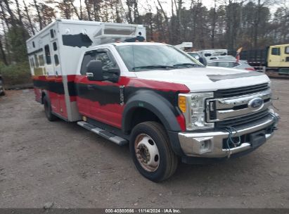 Lot #2992834419 2017 FORD F-550 CHASSIS XLT