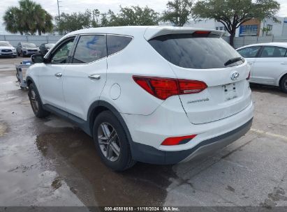 Lot #3021947216 2018 HYUNDAI SANTA FE SPORT 2.4L