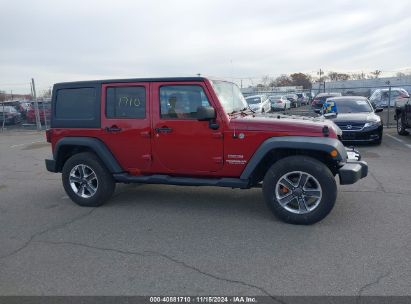 Lot #2992821075 2011 JEEP WRANGLER UNLIMITED SPORT