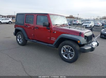 Lot #2992821075 2011 JEEP WRANGLER UNLIMITED SPORT