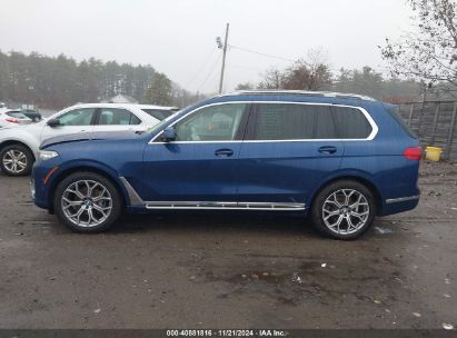 Lot #3051076869 2020 BMW X7 XDRIVE40I